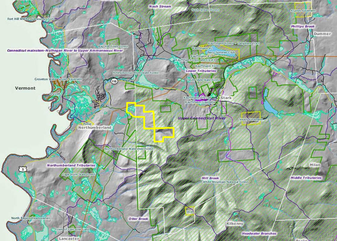 Wetland Reserve Easement map